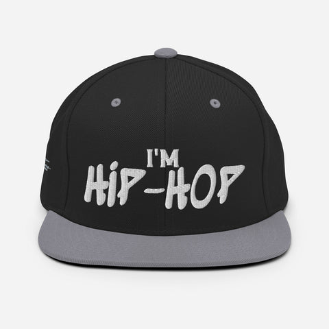 "I'm Hip-Hop" (silver) - Snapback