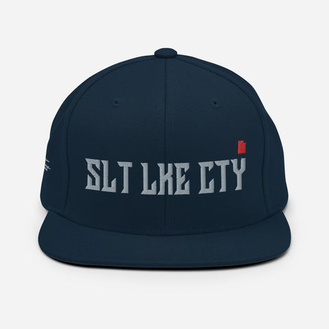 "SLT LKE CTY" - City Tag Snapback